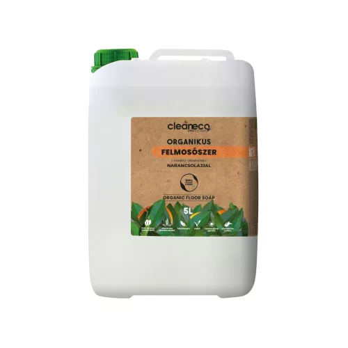 Cleaneco Organikus felmosószer koncentrátum narancsolajjal Cleaneco 5L