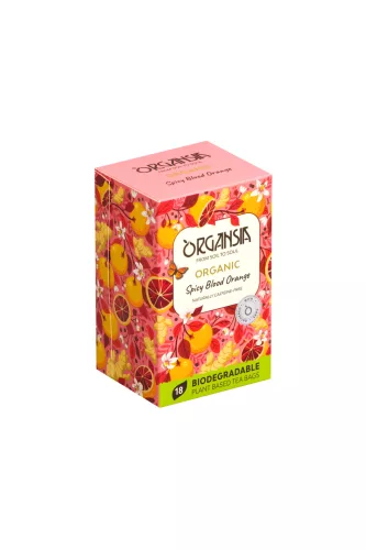 Basilur bio organsia fűszeres vérnarancs tea 18db 32,4 g
