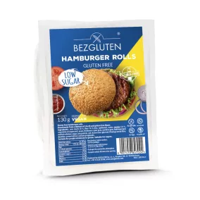 Bezgluten gluténmentes hamburger zsemle 130 g