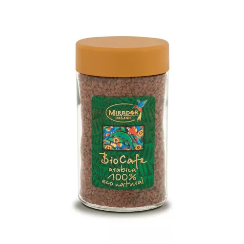 Mirador bio 100% arabica instant kávé 100 g