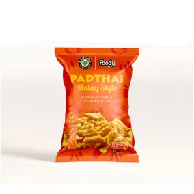   Foody Free gluténmentes csicseriborsó chips padthai malay style curry ízű 50 g