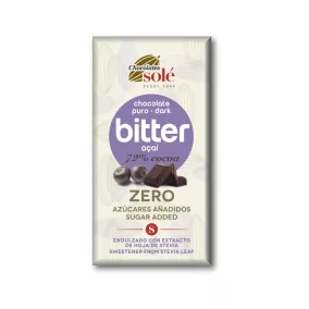 Sole zero étcsokoládé 72% keto acai bogyóval 100 g