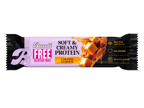 Max Sport gluténmentes soft creamy karamellás szelet 45 g