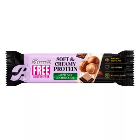   Max Sport gluténmentes soft creamy mogyoró és kakaós szelet 45 g