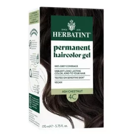 Herbatint 4c hamvas gesztenye hajfesték 170 ml