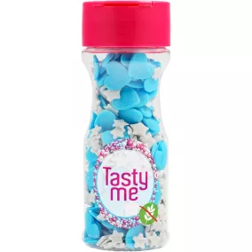 Tasty Me gluténmentes cukor tortadekor blue star 8mm 50 g