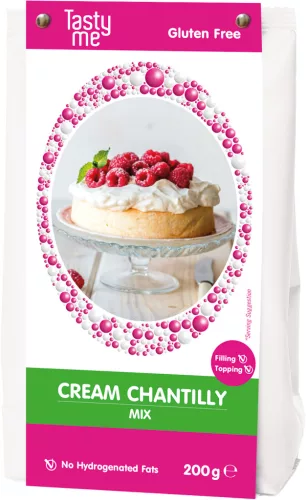 Tasty Me gluténmentes chantilly krém - tejszínes krém mix 200 g