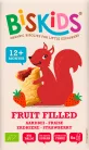 Biskids fruit filled biokeksz eperpürével töltve 120 g