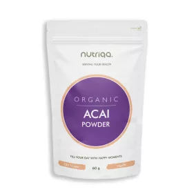 Nutriqa organic acai por 60 g