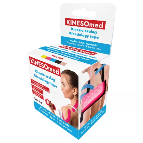 Kinesomed kineziológiai tapasz rózsaszín 5cmx5m 1 db