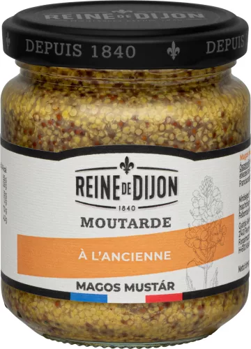 Reine de Dijon magos mustár 190 g
