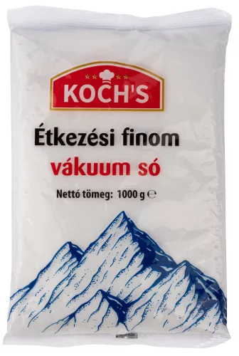Kochs étkezési finom vákuum só 1000 g