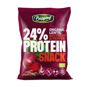 Biopont bio gluténmentes céklás-borsos snack 50 g