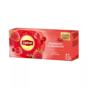 Lipton málna-vörösáfonya tea 20x1,6g 32 g