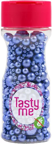 Tasty Me gluténmentes metallic pearls tortadekor mix orgona 75 g