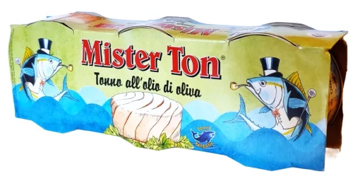 Mister Ton tonhaldarabok olíva olajban 3x70g 210 g