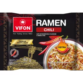   Vifon ramen japán instant búzatésztás leves chilivel (csípős) 80 g