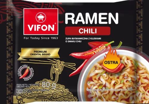 Vifon ramen japán instant búzatésztás leves chilivel (csípős) 80 g
