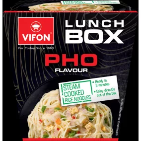   Vifon lunch box pho vietnámi instant rizstészta étel dobozban 85 g