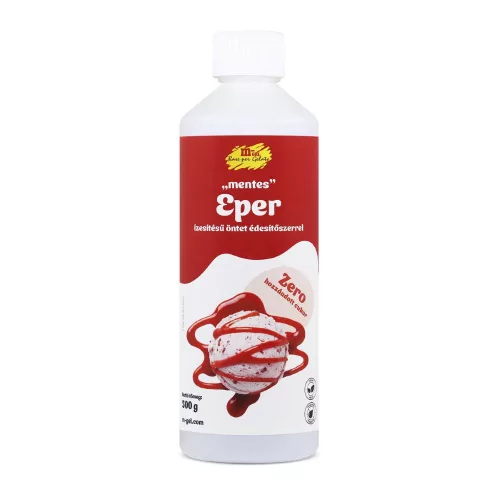 Dia-Wellness zéró eper öntet fagyihoz/sütihez 500 g