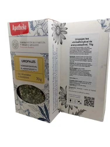 Apotheke uropajzs tea vörösáfonyával és aranyvesszővel szálas tea 70 g