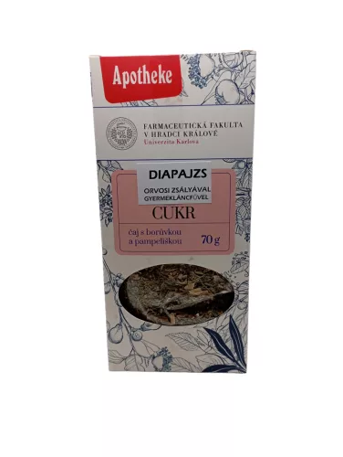 Apotheke diapajzs teakverék, orvosi zsályával és gyermekláncfűvel szálas 70 g