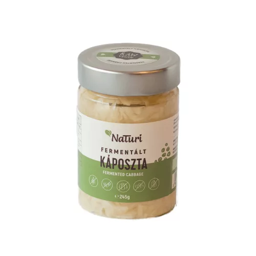 Naturi fermentált káposzta közepes 245 g