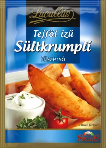 Lucullus tejföl ízű sültkrumpli fűszersó 25 g
