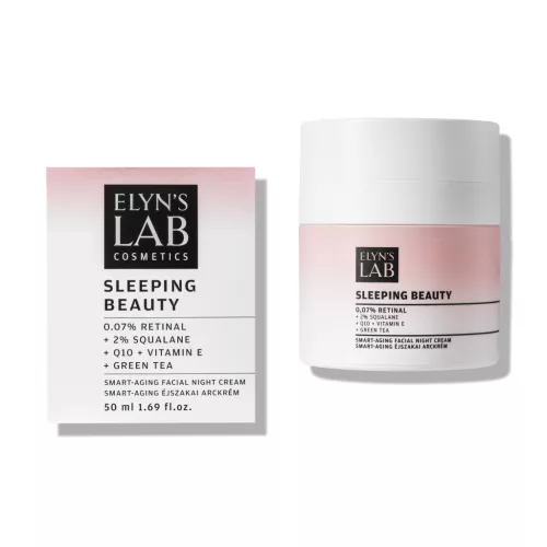 Elyn's Lab sleeping beauty smart-aging éjszakai arckrém 0,07% retinallal 50 ml