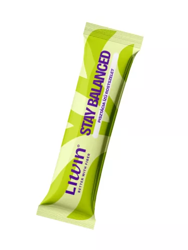 Liwin stay balanced pisztácia ízű datolya szelet hozzáadott élelmi rosttal 40 g