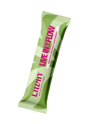 Liwin live in flow matcha-pisztácia rostszelet 40 g