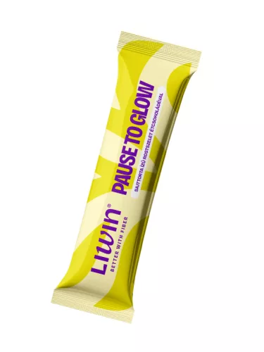 Liwin pause to glow sajtorta ízű rostszelet étcsokoládéval 40 g