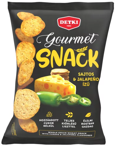 Detki gourmet snack sajtos-jalapenos 100 g