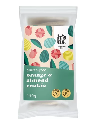 Its us mimen gluténmentes keksz narancsos-mandulás 110 g