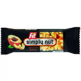 Fit simply nut müzliszelet magvakkal sárgabarack-kesu 35 g