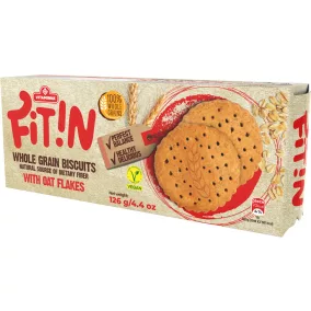 Fit in teljes kiőrlésű zabkeksz 126 g