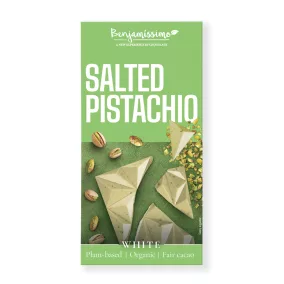 Benjamissimo bio vegán csokoládé sós pisztácia 60 g