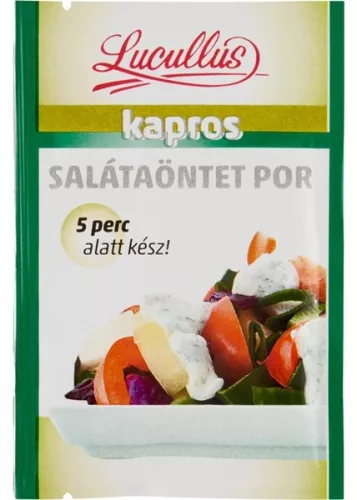 Lucullus salátaöntet por kapros 12 g