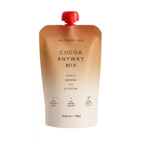   Nutrino Lab cocoa anyway - alma, banán, zabpehely és kakaó 180 g