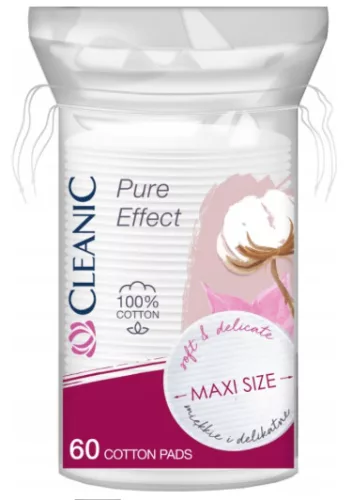Cleanic pure effect vattakorong maxi size 60 db