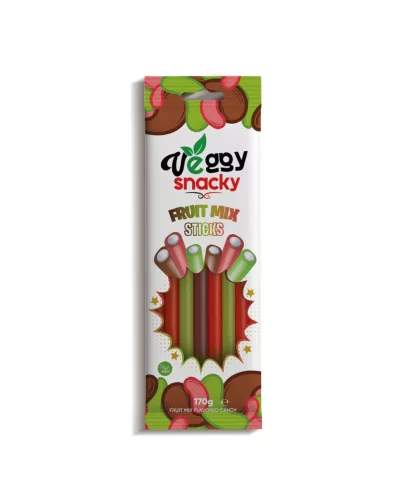 Veggy gumicukor fruit mix sticks 170 g
