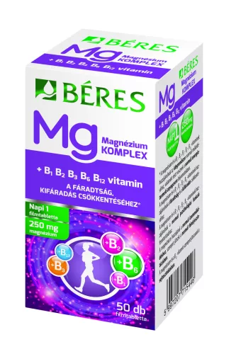 Béres magnézium komplex filmtabletta 50 db
