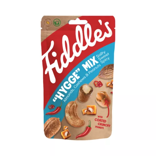 Fiddle's gluténmentes, vegán hygge mix sós, édes és fűszeres magvaskeverék 70 g