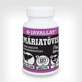 Javallat máriatövis étrend-kiegészítő kapszula 60 db