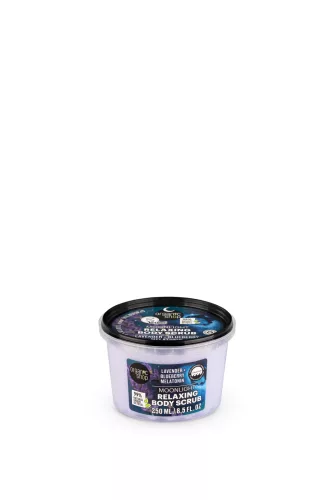 Organic Shop relaxáló testradír levendulával, áfonyával és melatoninnal 250 ml