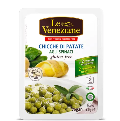 Le Veneziane gnocchi spenóttal 2x250g 500 g