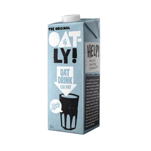 Oatly zabital 1,5%-os zsírtartalmú 1000 ml
