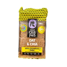   Rosten Crispies ropogós kenyérszelet zab és chia magos 130 g