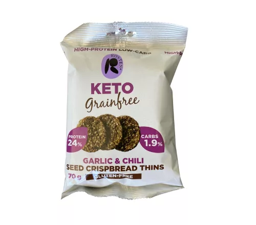 Rosten gm.keto seedsnack fokhagymás-chilis magfalat 70 g