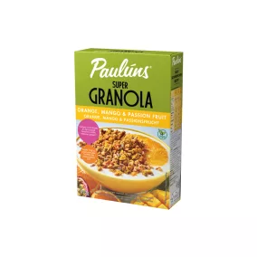 Paulúns granola narancs-mangó-passionfruit 350 g